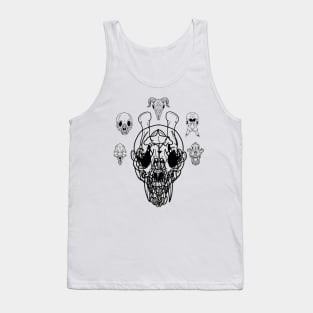 Death Brings Us Together ( Skulls ) Tank Top